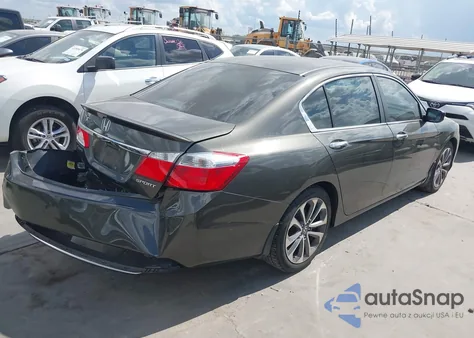 2013 Honda Accord Sport from USA, damaged, VIN 1HGCR2F50DA157868